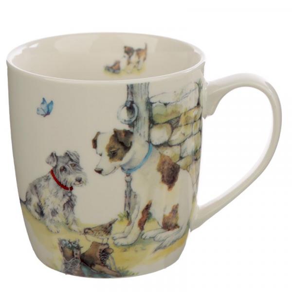 Hundeliebe - Tasse aus Porzellan von Jan Pashley